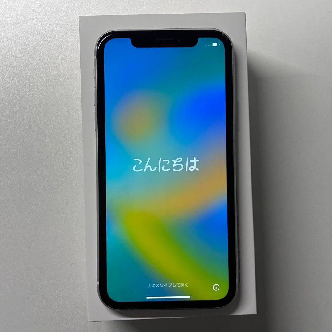 Apple iPhone XR 64GB ホワイト 箱付き