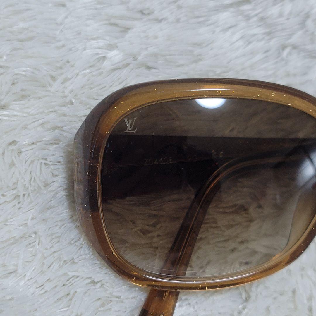 キャメル様 ルイヴィトン サングラス オプセシオンGM モノグラム 保存袋