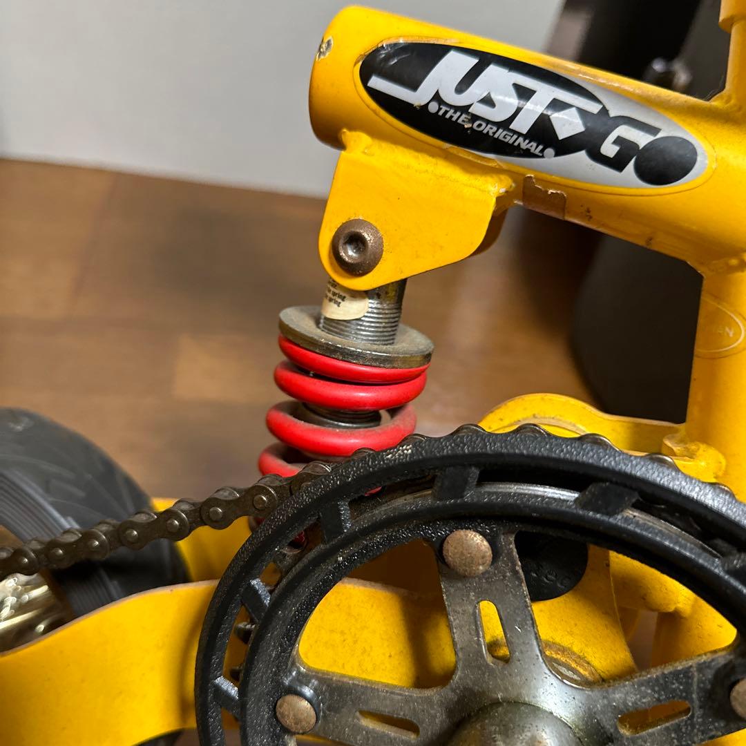 超小径自転車　リヤ左右ハブステップ付き