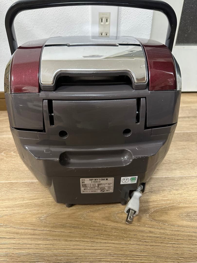 象印 圧力IH炊飯ジャーNP-WY10M 2016年製