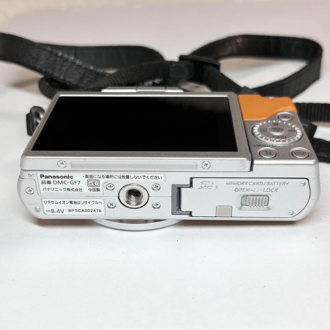 Panasonic DMC-GF7 ブラウン ダブルレンズキット 一眼 美品