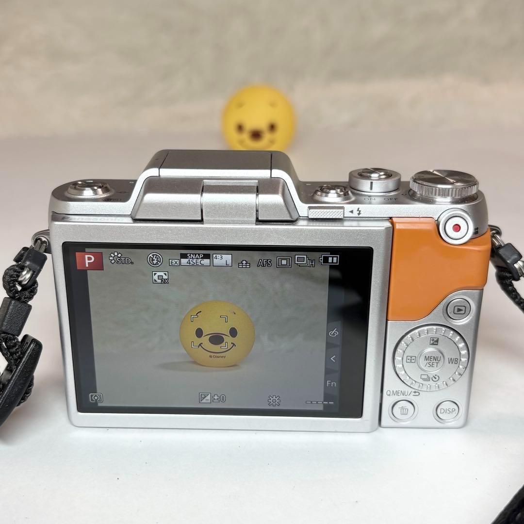 Panasonic DMC-GF7 ブラウン ダブルレンズキット 一眼 美品