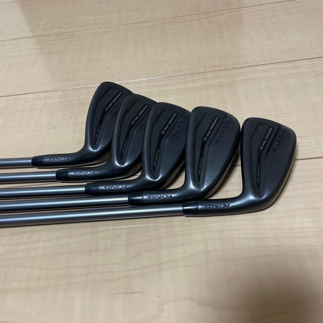 【値下げ】COBRA KING FORGED TEC X BLACK 5本セット