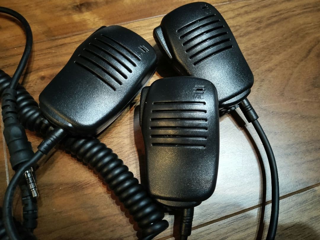 ALINCO DJ-P321 3台セット（BL✕2、BM✕1）スピーカーマイク付