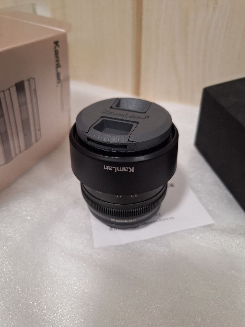 KAMLAN 50mm F1.1 フジフイルムX用 素人 Fuji XF