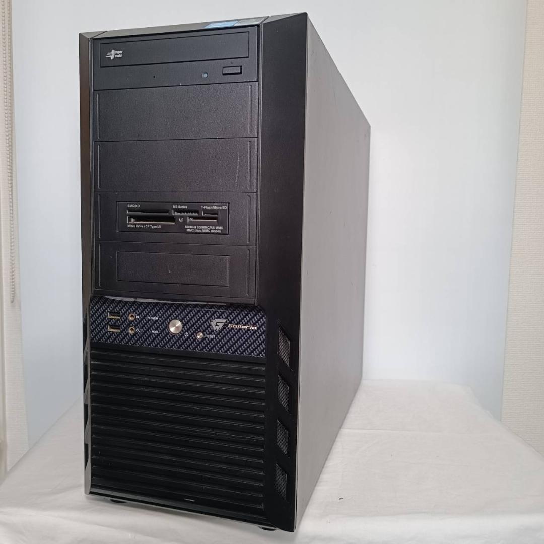 ゲーミングPC/i7/500GB/GTXグラボ/MS Office搭載/ガレリア