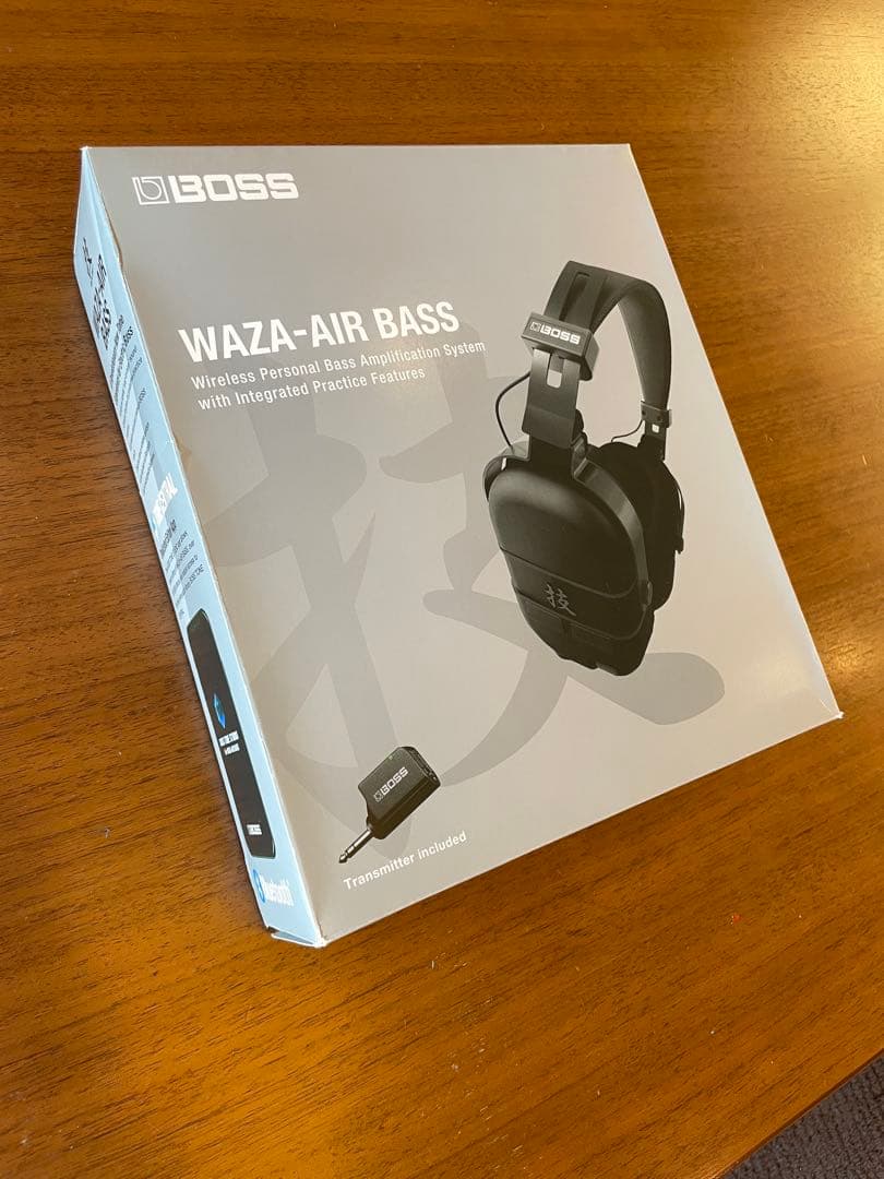 BOSS WAZA-AIR BASS ワイヤレスヘッドホン　ベースギターアンプ