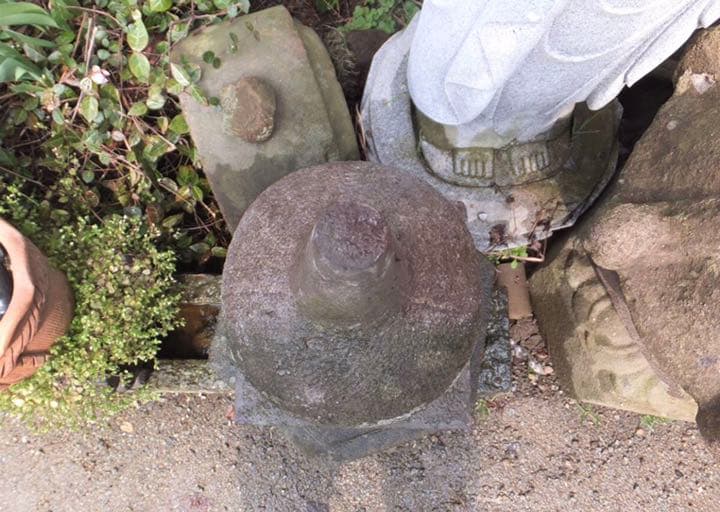 【宝珠・オブジェ】庭石箱庭造園ガーデニングオーナメント飾り石茶庭坪庭露地庭