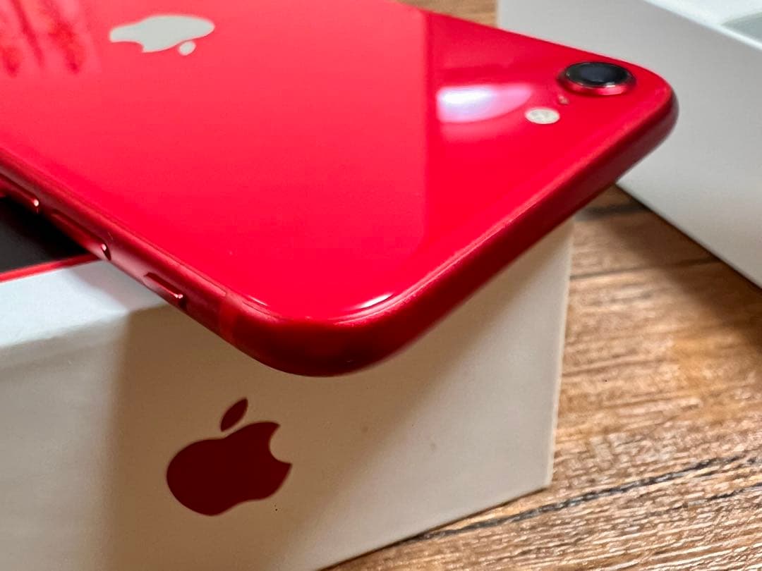 【美品】iPhone SE (第2世代) BT89% PRODUCT(RED)