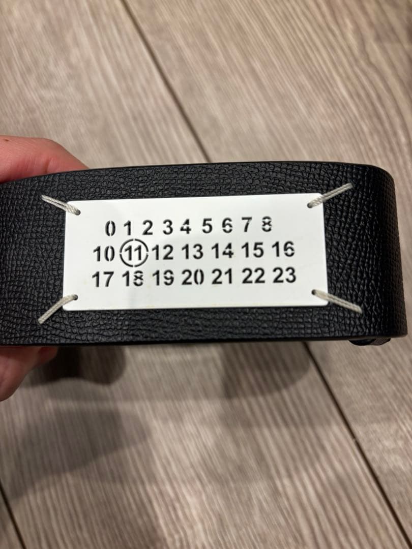 Maison Margiela ブラック ベルト S