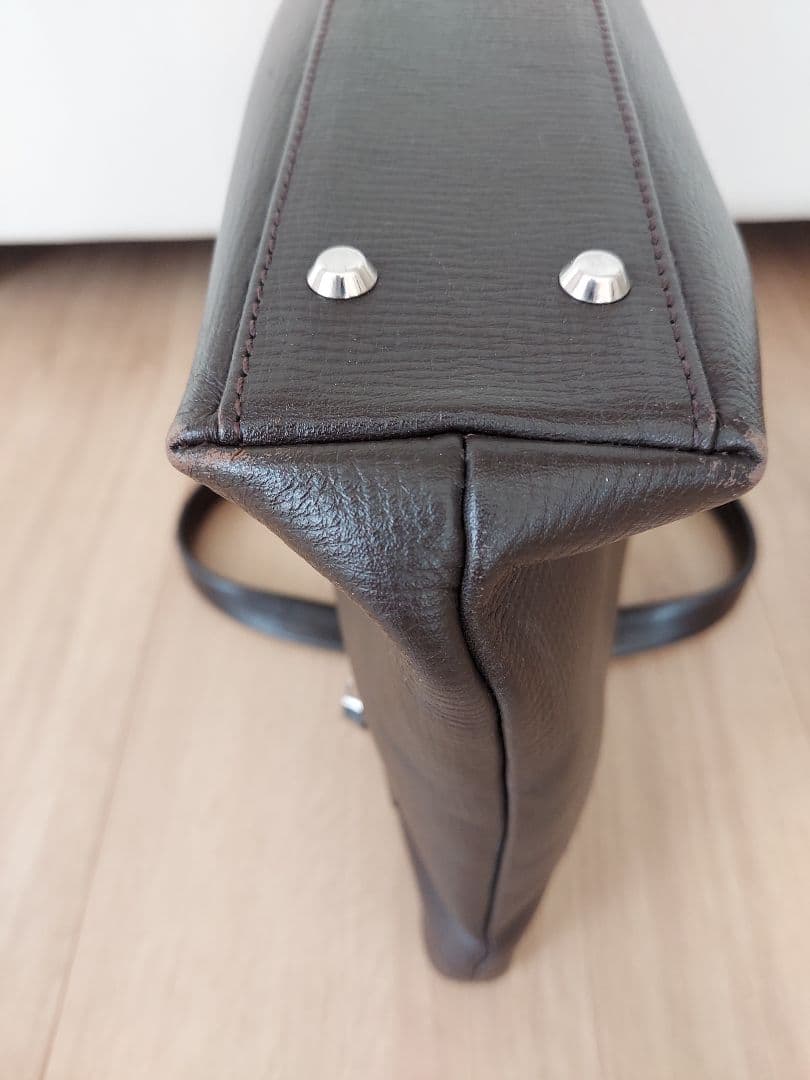 PORTER　ダークブラウン　 レザー ビジネスバッグ