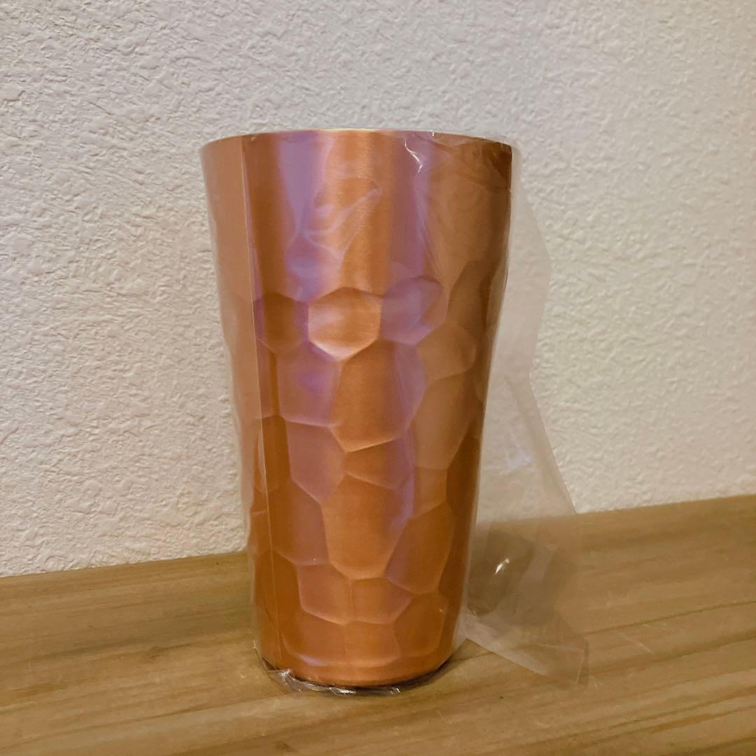 ★ アイデアセキカワ 鎚目純銅タンブラー480ml つや消し 日本製 燕三条 2