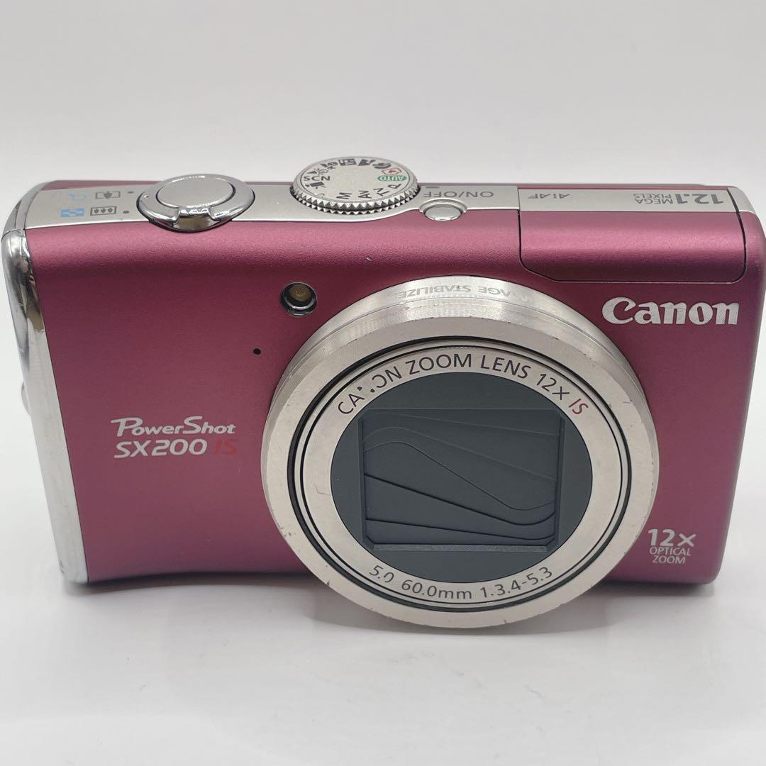 動作品✨Canon PowerShot SX200IS 直ぐ使用開始できます。