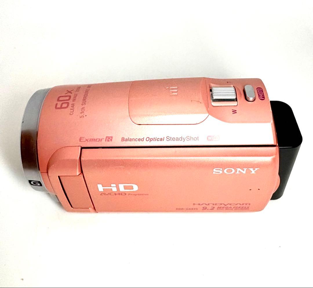 ソニー　SONY HDR-CX675 ピンク