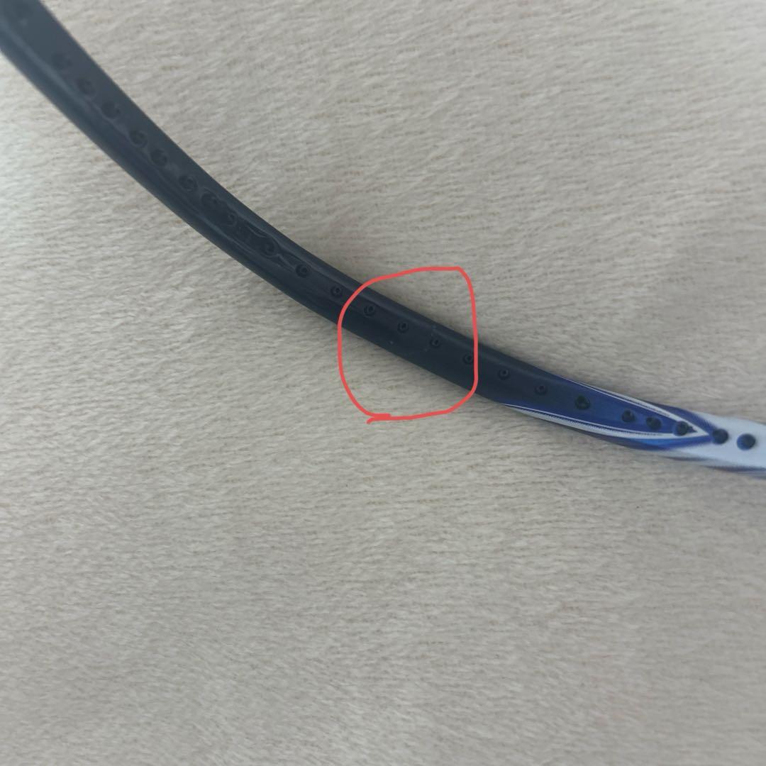 バドミントンラケット アストロクス100zz3ug4　ダークネイビー ジャンク品