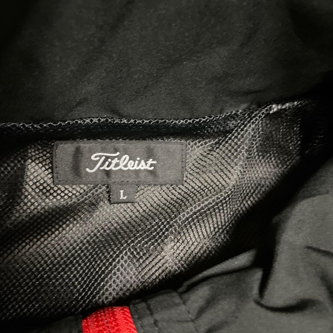 Titleist タイトリスト　ゴルフメンズ レインウェア 黒　L