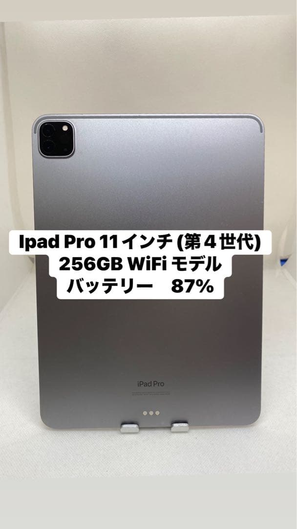 Ipad pro 11インチ(第4世代) 256GB MK6D9