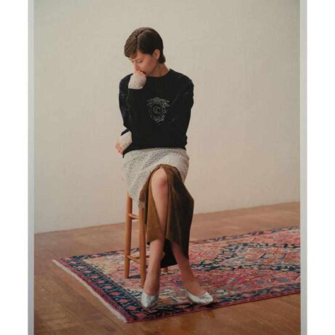 美品　セットアップ対応　SALON adam et rope スウェットトップス