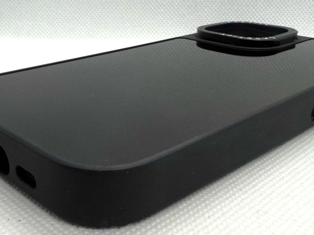 CASETiFY iphone14 ブラックミラースタンドケース magsafe