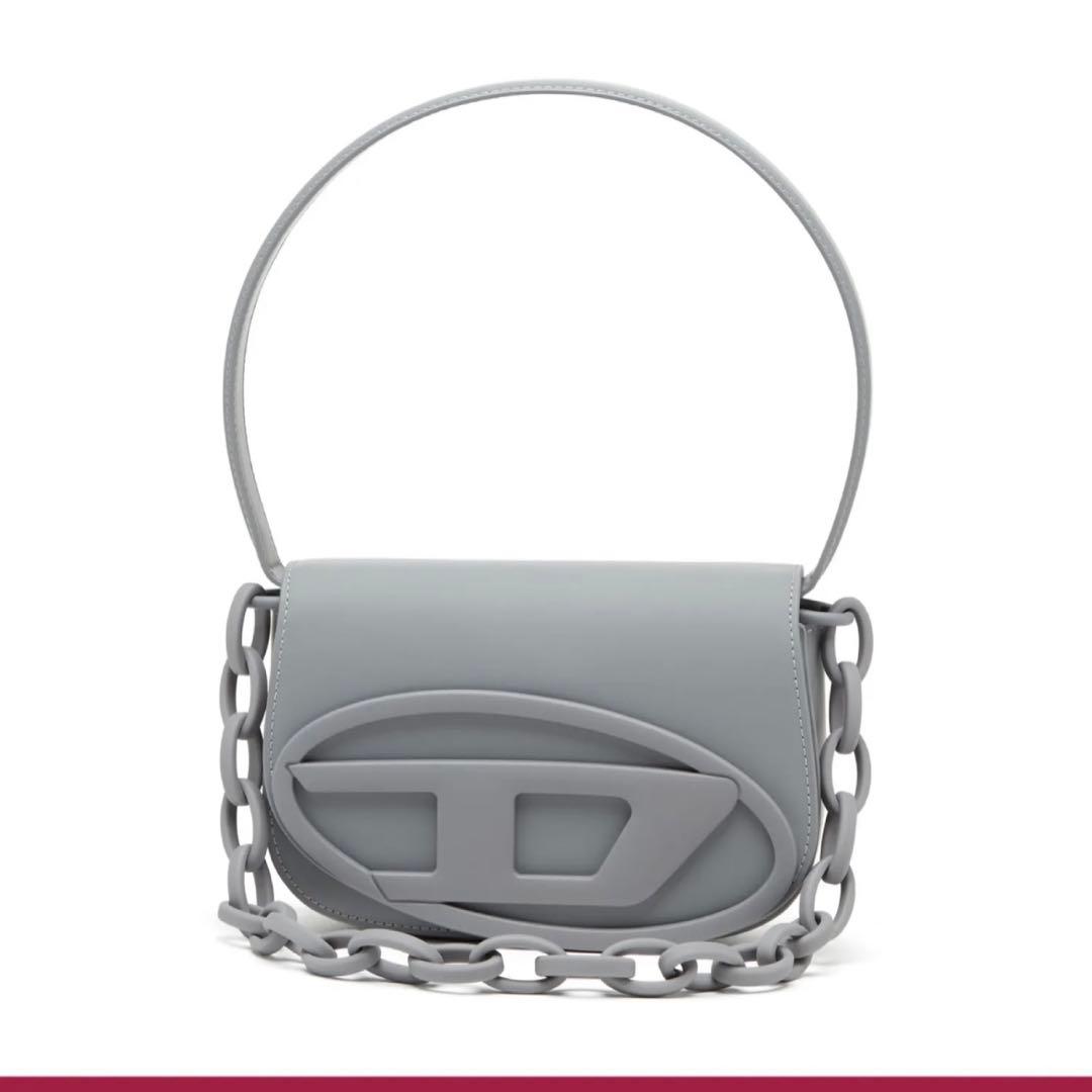 DIESEL ディーゼル 1dr ショルダーバッグ グレー