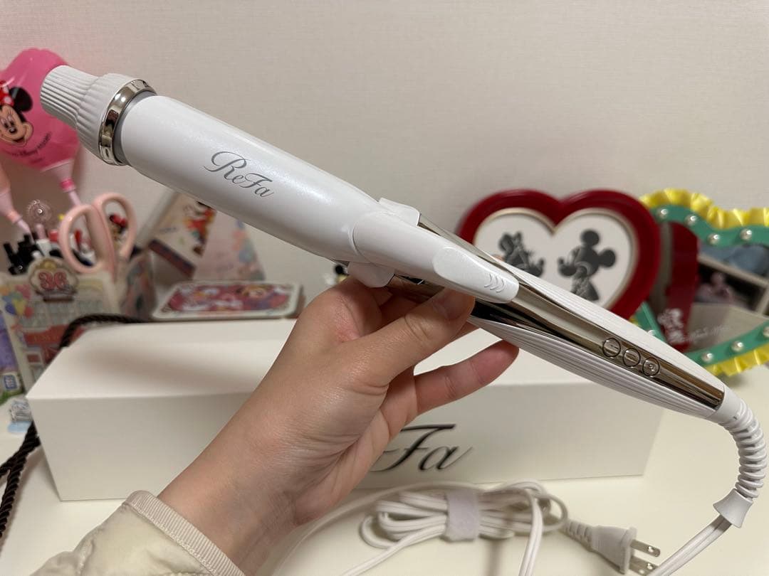 ReFa カールヘアアイロン RE-AF00A 32ミリ ホワイト