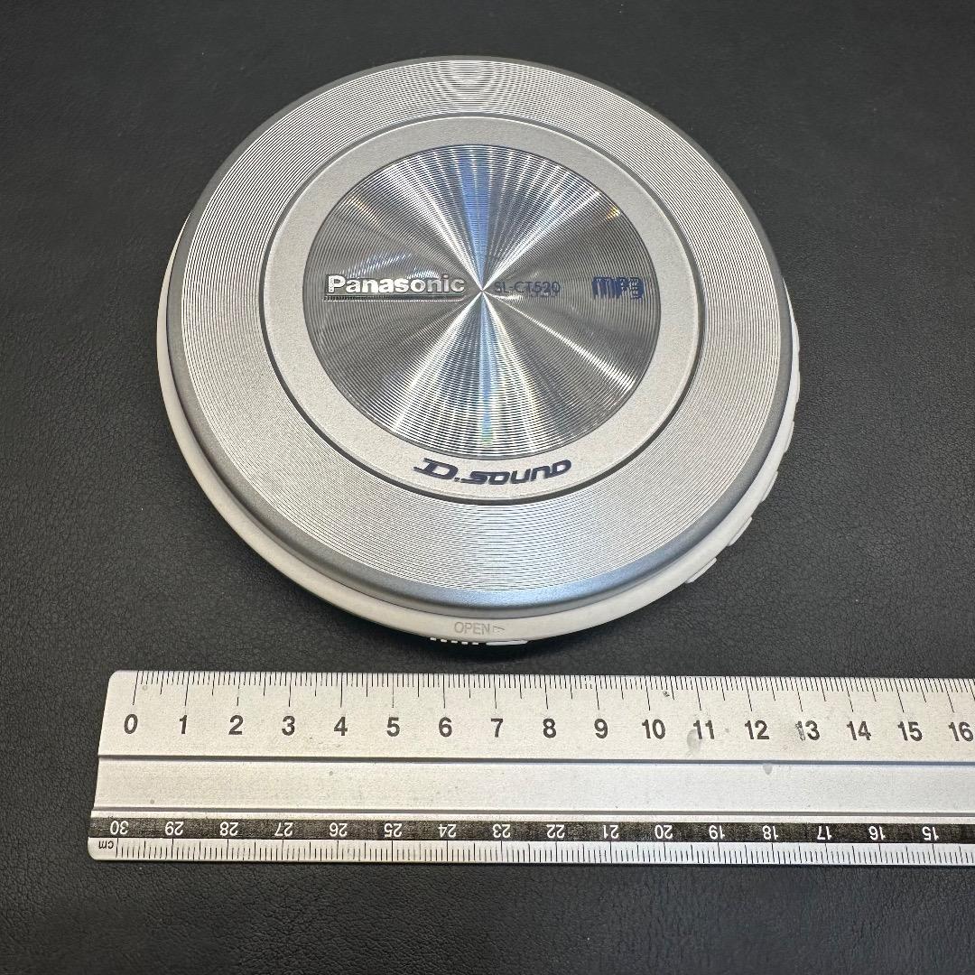 ♡Dc左1026 Panasonic ポータブルCDプレーヤー シルバー