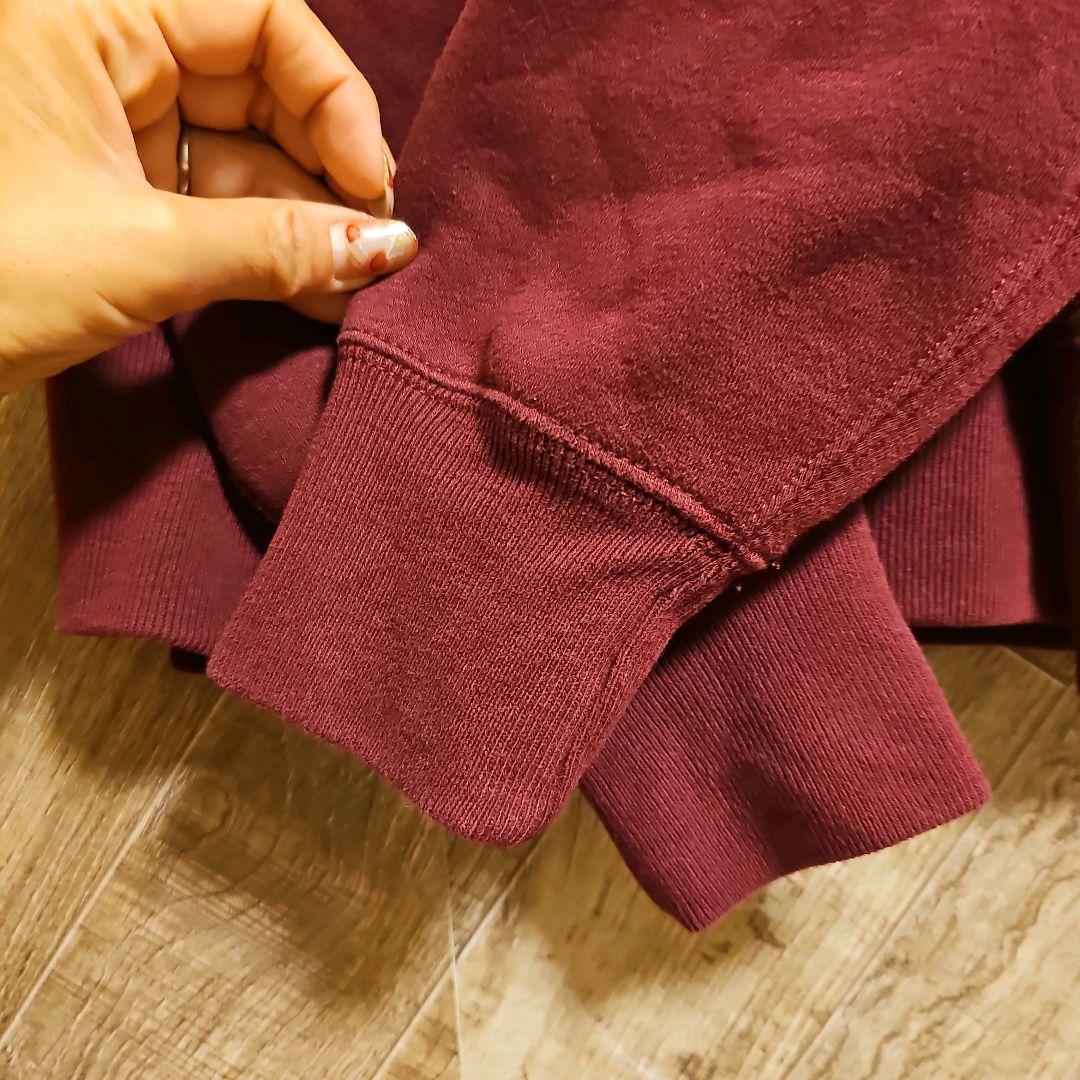 大人気❗ポロラルフローレン　ベアプリント　裏起毛スエットトレーナー　ボルドー　S