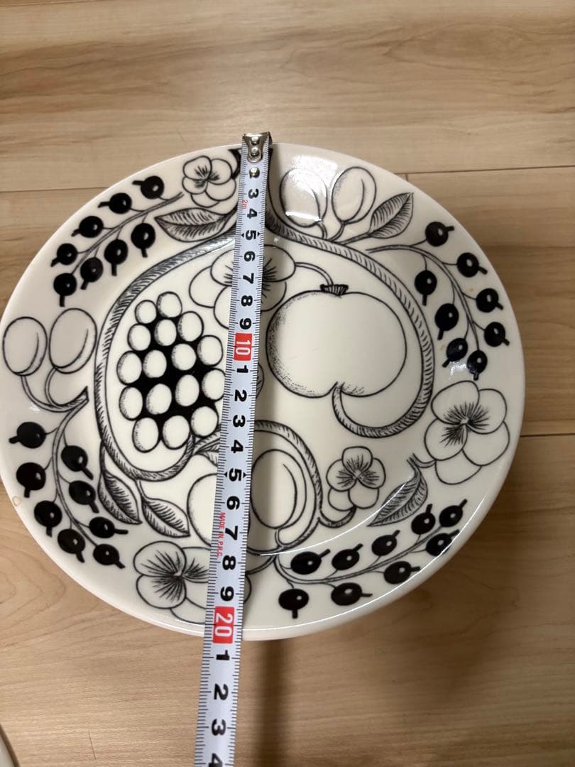 美品★Arabia ブラックパラティッシ★ルノ　サマーレイ　プレートまとめ売り