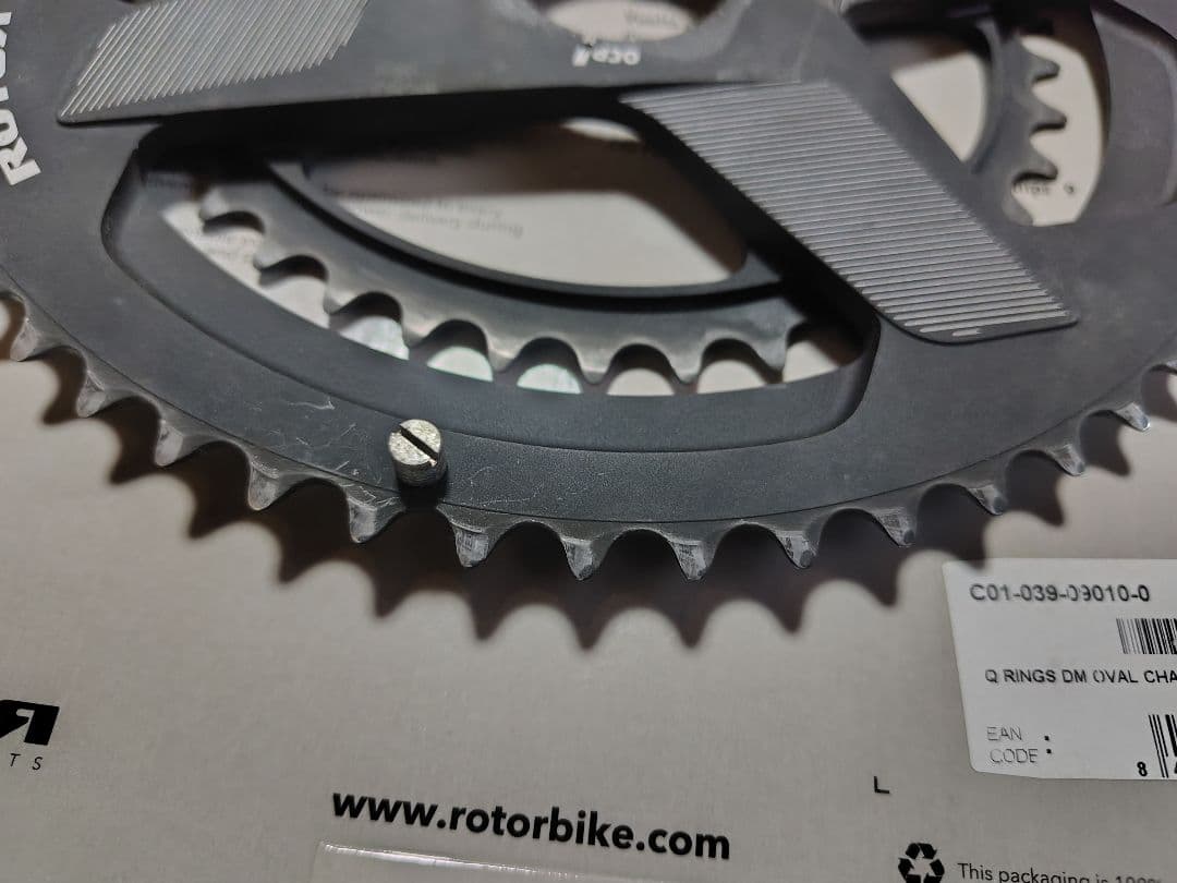 ROTOR Q RINGS DM オーバルチェーンリング 52/36T