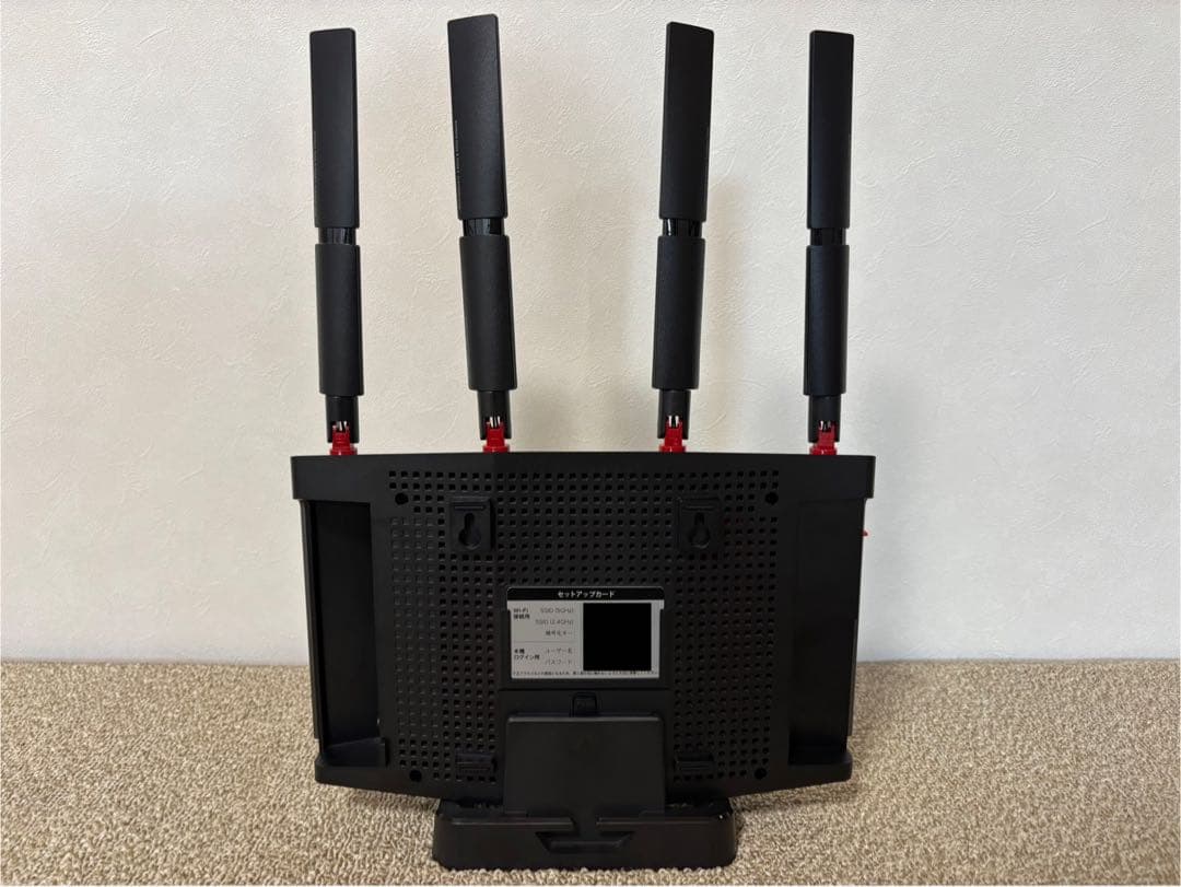 BUFFALO WXR-5950AX12（ACアダプターなし）