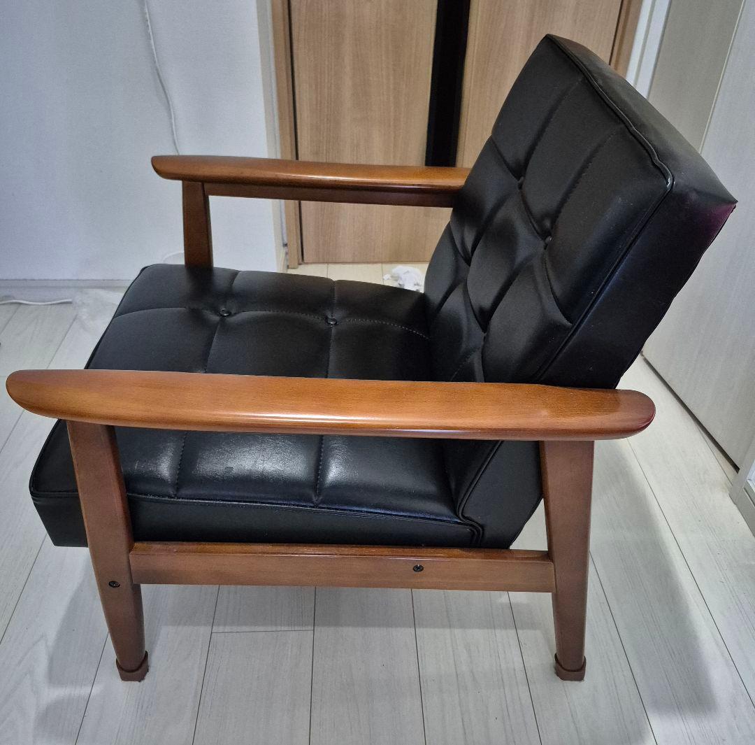 カリモク60 Kチェア1シーター W36140 スタンダードブラック