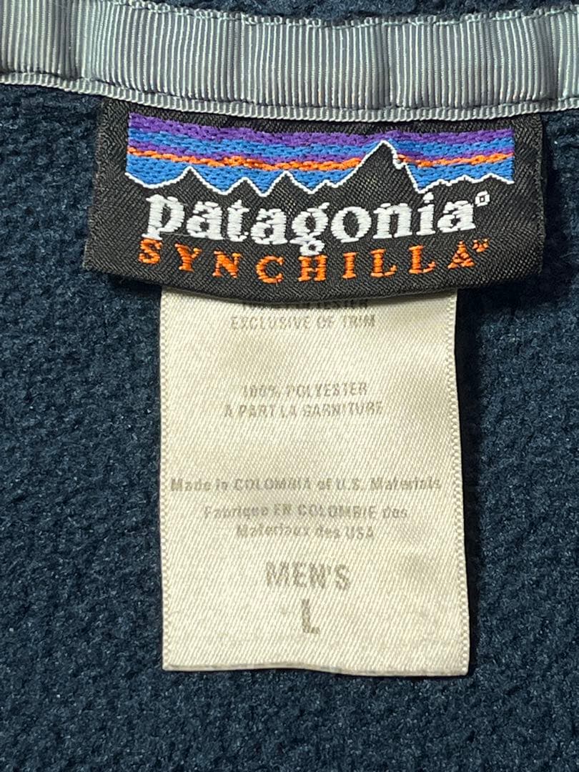 【08年製／L】Patagonia スナップT シンチラ