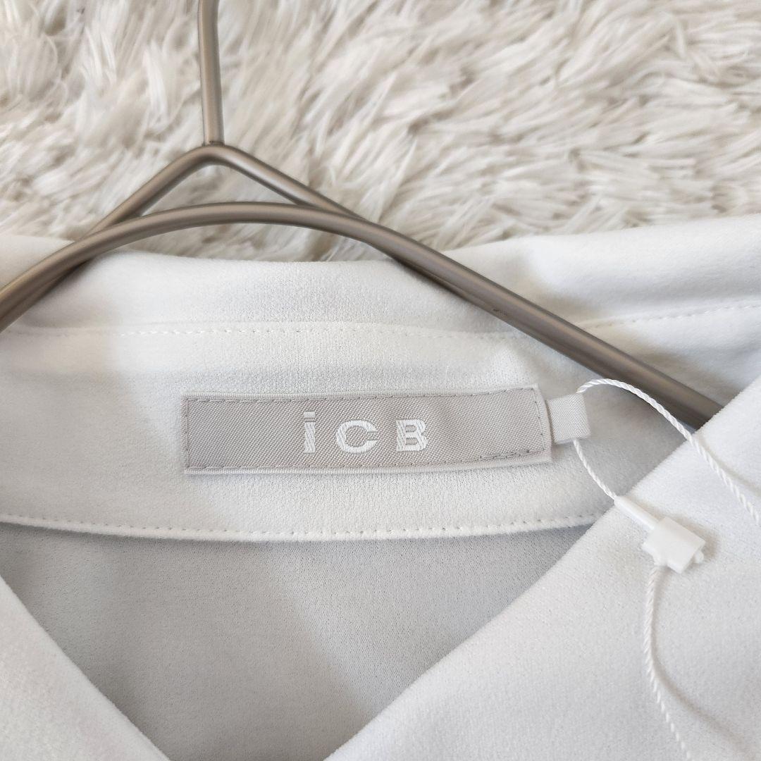 新品✨iCB 24AW 洗える マラボーテジョーゼットボウタイデザインカットソー