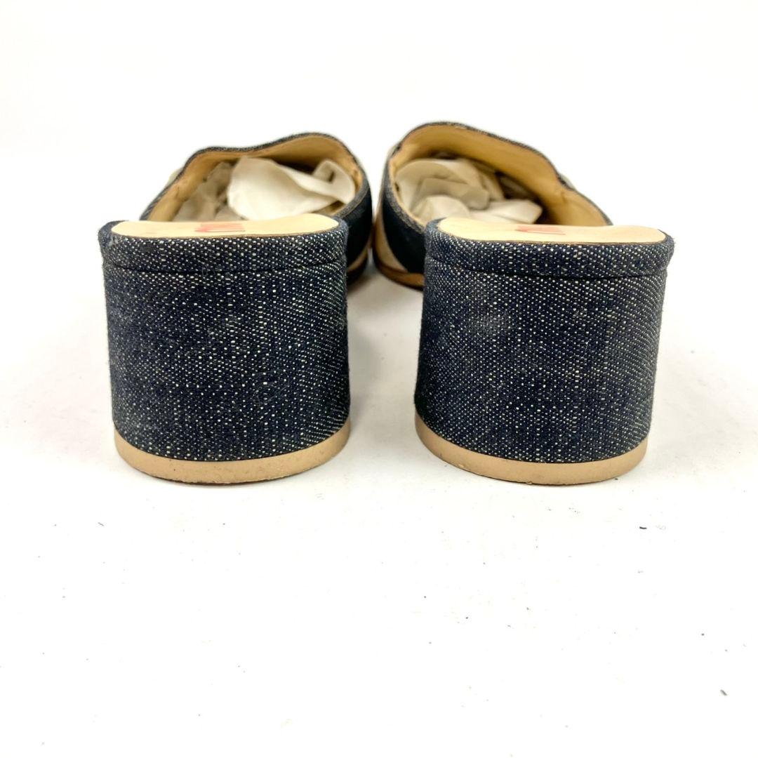 miumiu　ミュウミュウ　サンダル　ミュール　デニム　約24cm