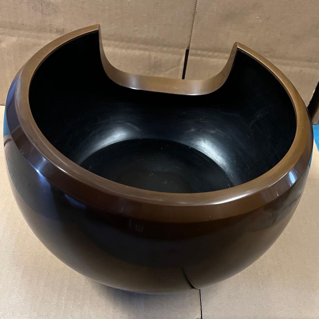 茶道具、唐銅大西風炉