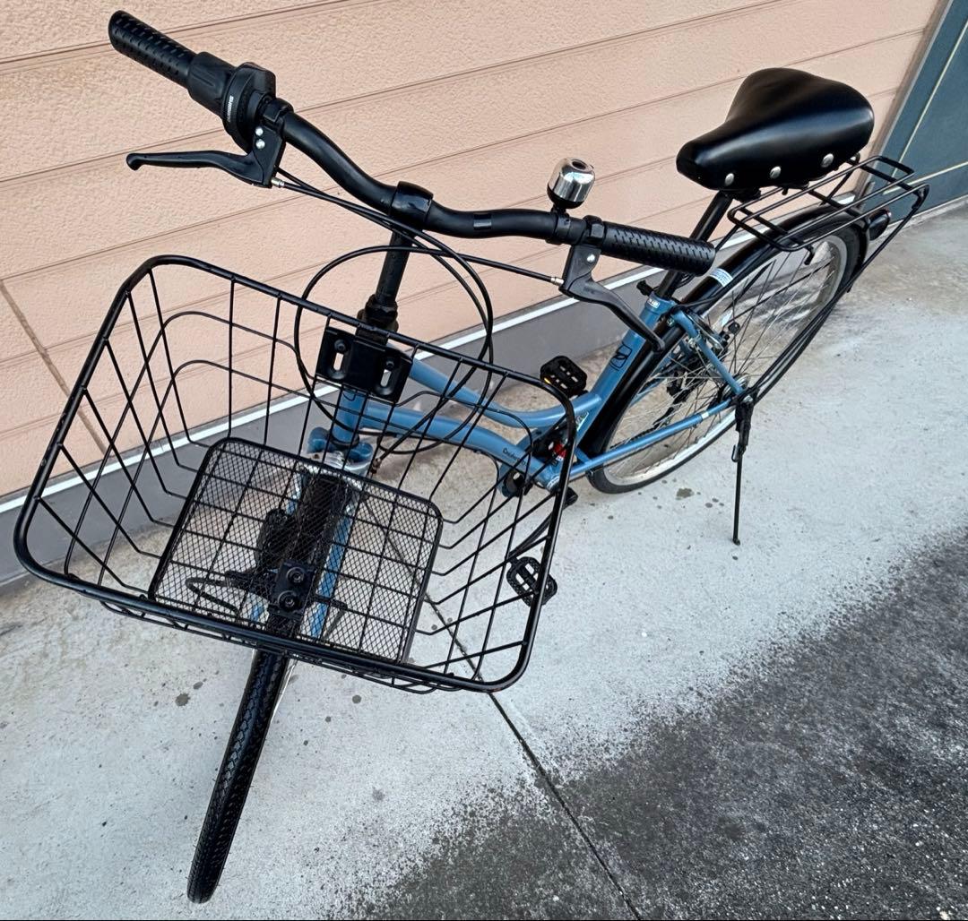 [岡山] 27インチ シティサイクル 自転車