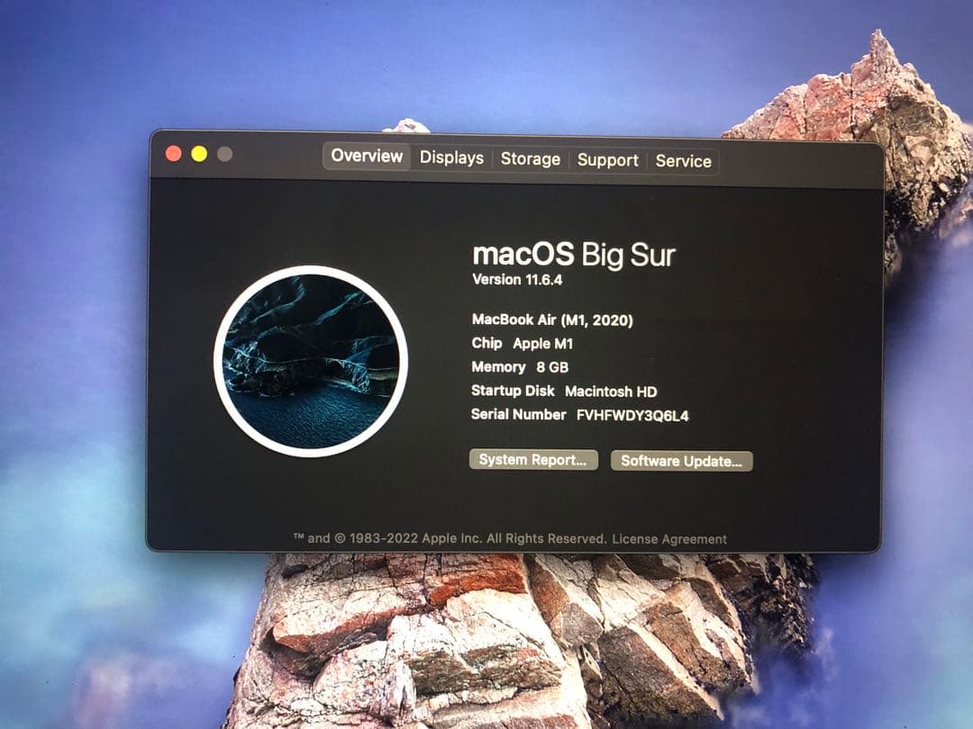 スマホ・タブレット・パソコン MACBOOK AIR M1 2020