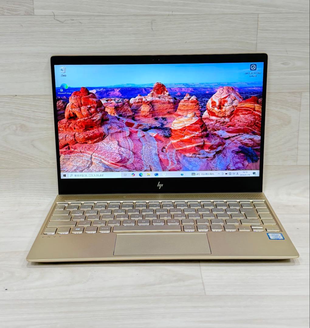 Hp ENVY Laptop13ノート8GB/512GBフルHD/バックライト
