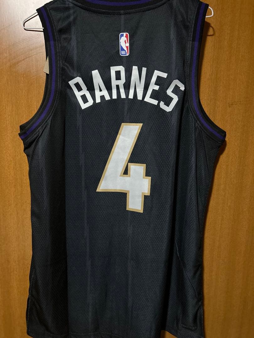 NBA ラプターズ　バーンズ　CITY EDITION ユニフォーム