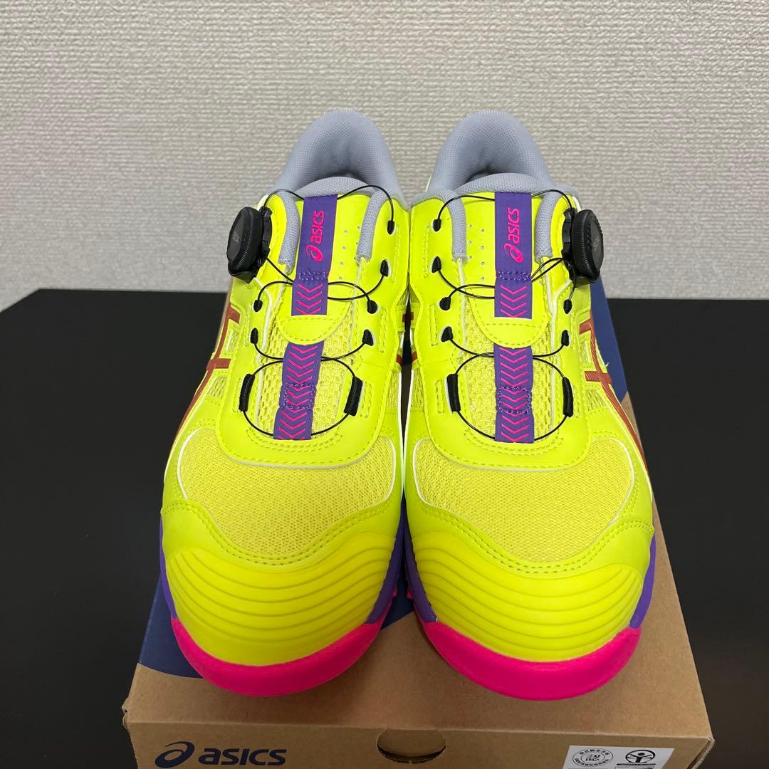 フ*！様 asics WINJOB CP219 BOA LC安全靴 25.5 限