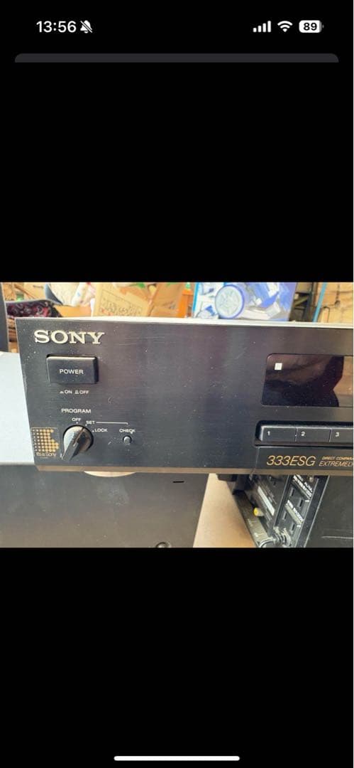 希少 SONY ST-333ESG FM/AMステレオチューナー