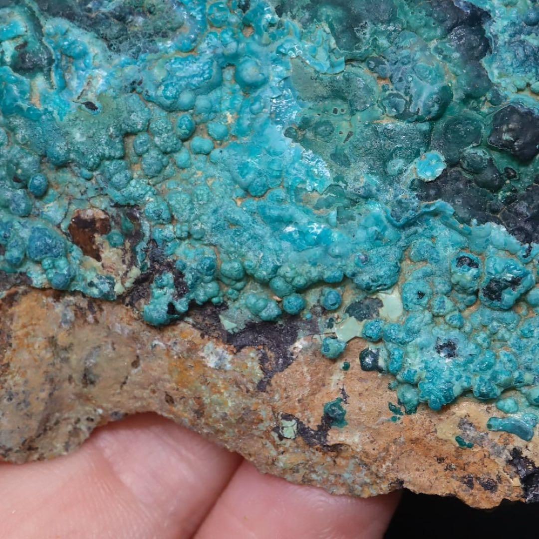 クリソコラ & シュードマラカイト珪孔雀石 擬孔雀石 131.5g CHS126