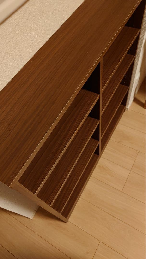 【11/20まで】背板オープン腰高本棚 ブックシェルフ