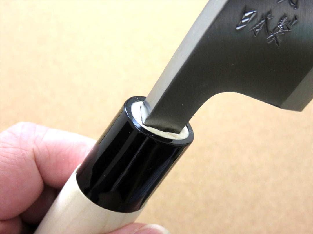 関の刃物 出刃包丁 165mm 片刃 右利き 魚 鳥 スッポン 肉解体 厚く重い