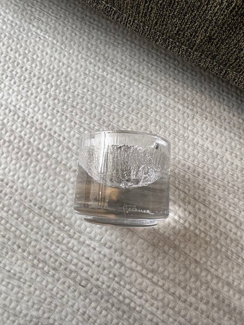 ドームナンシー クリスタルペーパーウェイトキャンドルたて