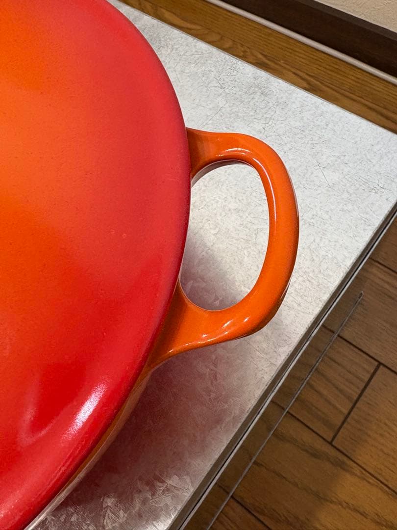 LE CREUSET ル・クルーゼ　マルミット オレンジ 22cm 鍋
