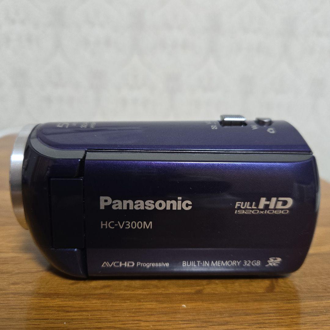 Panasonic HC-V300M デジタルハイビジョンビデオカメラ ブルー