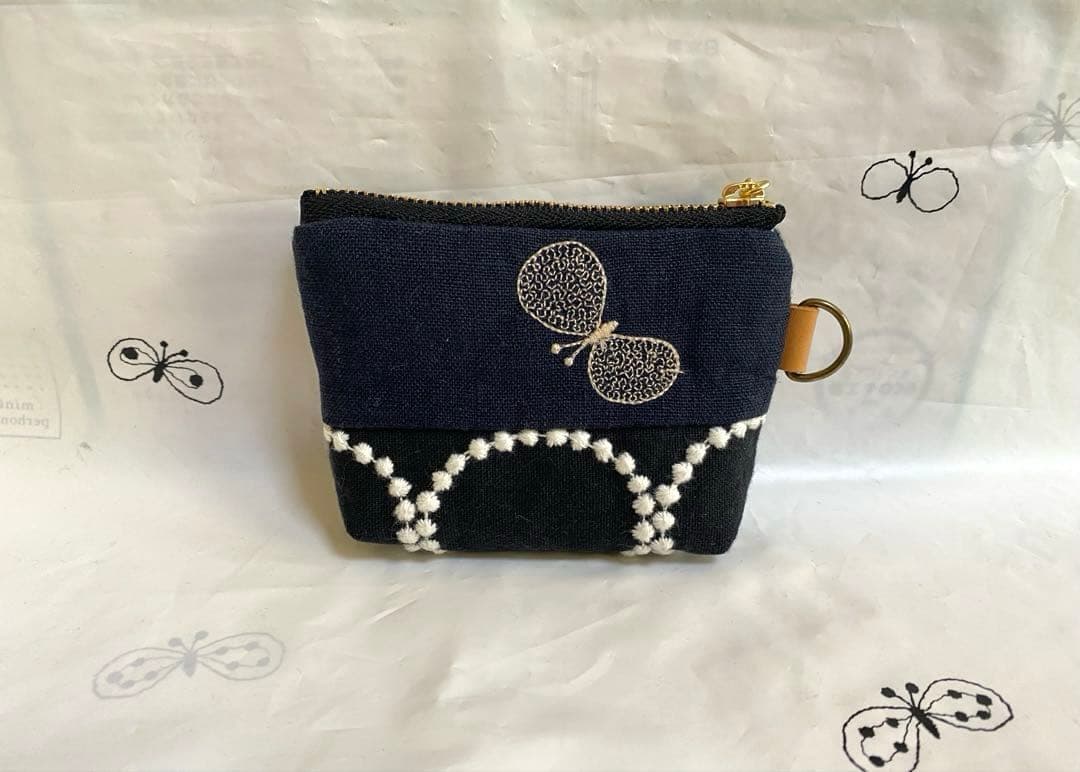 ミナペルホネン　ハンドメイド　バッグ　ポーチ