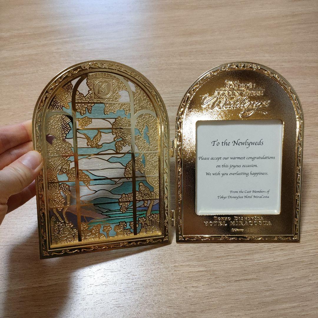 値下げ ディズニー ミラコスタ 結婚式 写真立て 時計 ウェディング アニバ