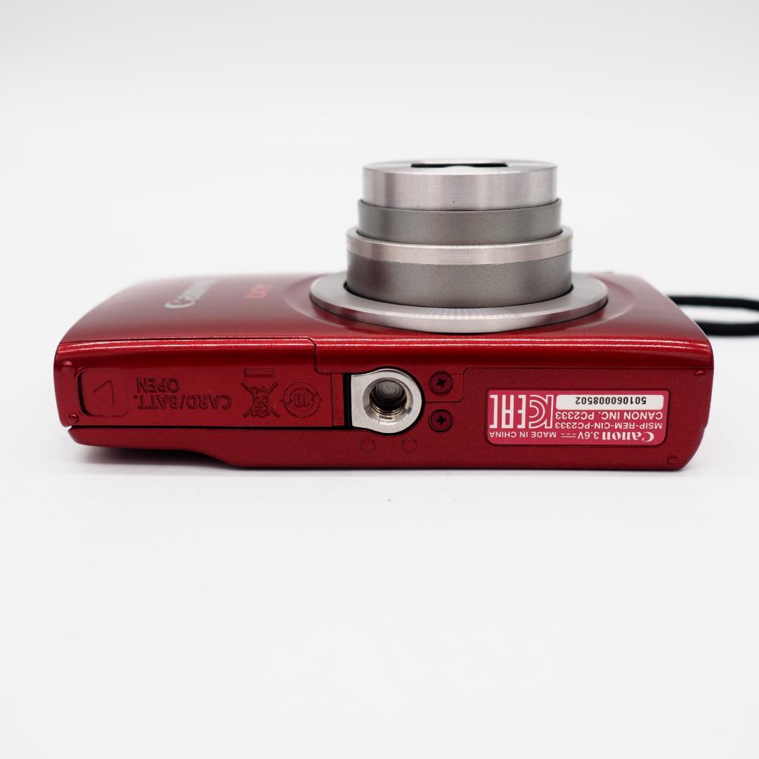 Canon IXY 200　レッド コンパクトデジタルカメラ